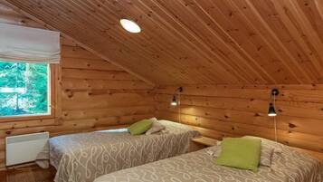 4 makuuhuonetta, silitysrauta/-lauta, Wi-Fi