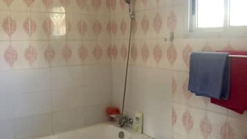 Towels, soap, toilet paper
