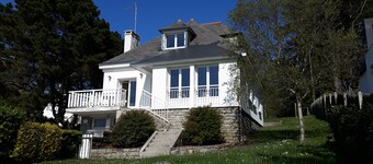 Maison vue pleine mer sur plage - 2 to 8 pers