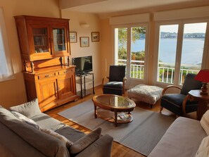 TV, books - Maison vue pleine mer sur plage - 2 to 8 pers (Crozon)