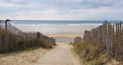 Maison vue pleine mer sur plage - 2 to 8 pers