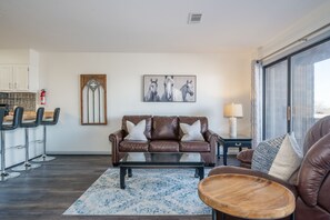 Smart TV, DVD player, ping pong, books