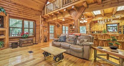 Log Cabin Sanctuary in Inverness w/ Furnished Deck