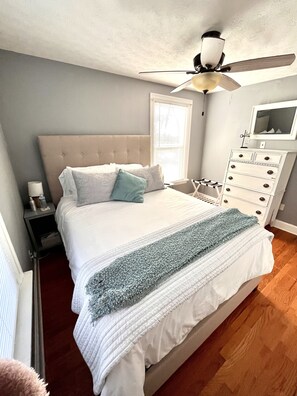 3 dormitorios, escritorio, tabla de planchar con plancha y wifi gratis