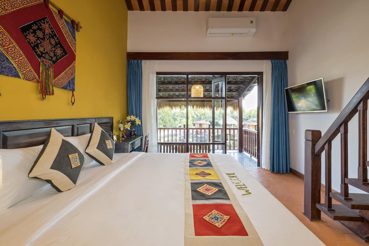 Nhà Duplex dành cho gia đình | Bộ đồ giường cao cấp, chăn bông, minibar, két bảo mật tại phòng