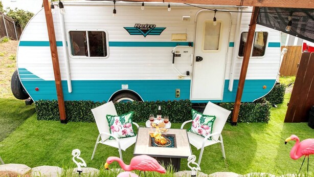 Property grounds - End of summer fun in Bettie Blue! (El Cajon)