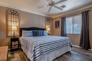 3 habitaciones, cuna de viaje, wifi gratis y ropa de cama