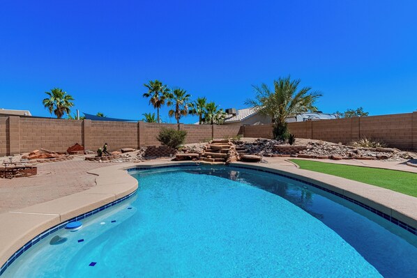 Alberca al aire libre