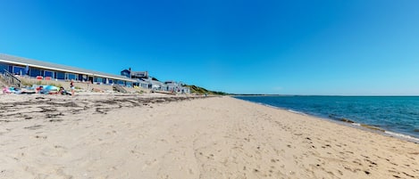 On the beach