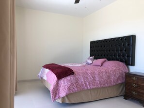 2 bedrooms, in-room safe, iron/ironing board, WiFi