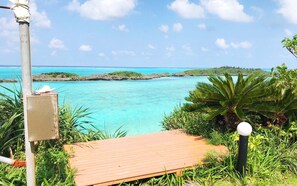 Vista a la playa o al mar