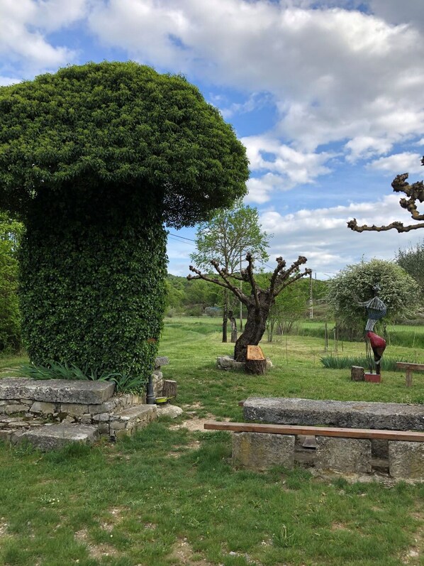 Property grounds - Ker Armelle, a Breton in southern Ardèche (Beaulieu, Ardèche, France)