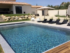Piscine chauffée