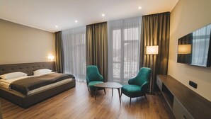 Classic Double Room | Minibar, in-room safe, laptop workspace, iron/ironing board (on request) - Hotel Irys by Derenivska Kupil (Nyzhnje Solotvyno)