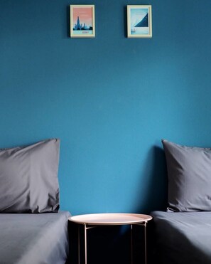 Wifi gratis y ropa de cama