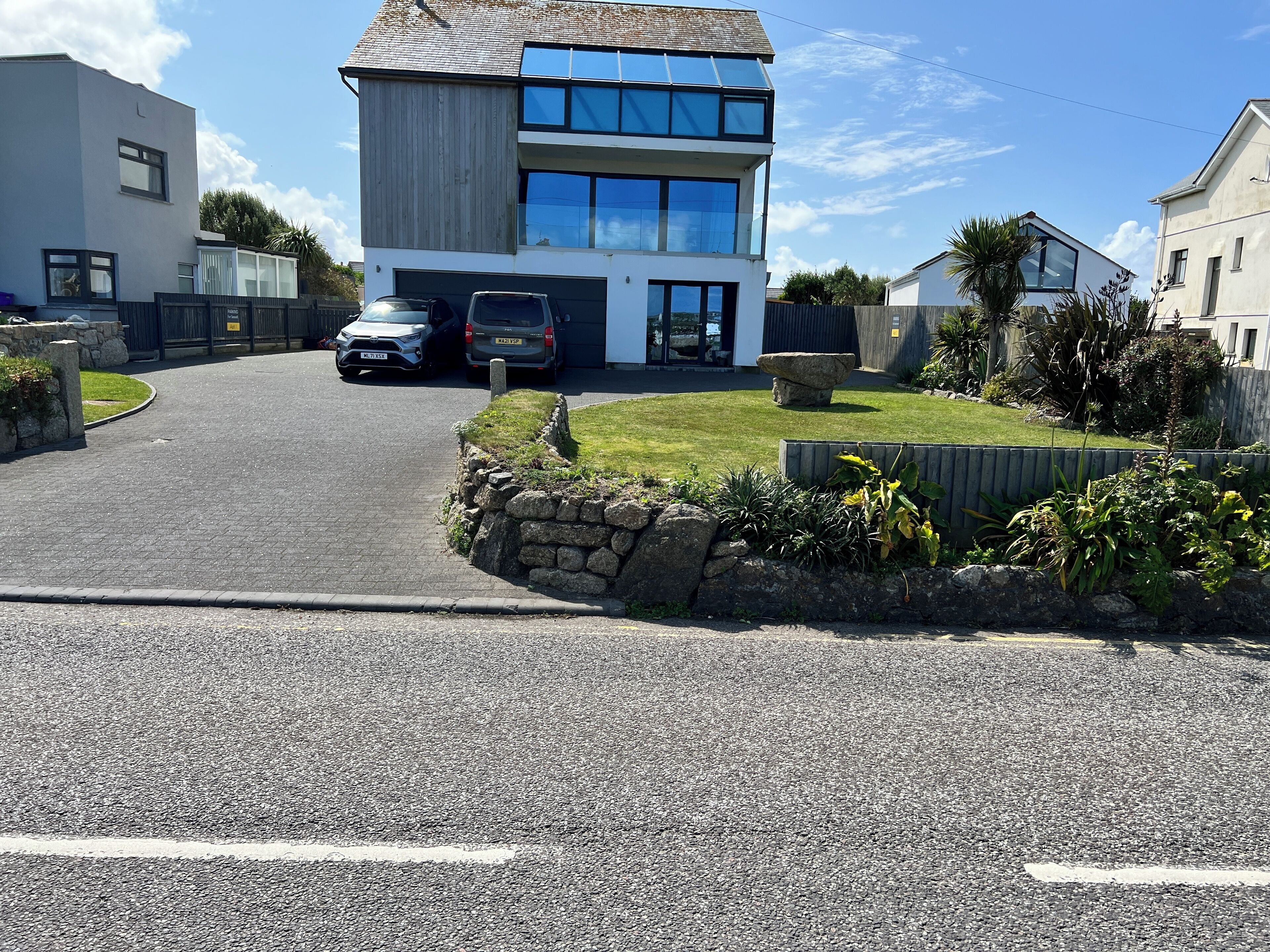 Voorkant van accommodatie