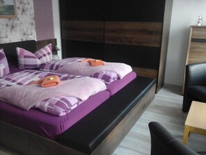 1 soveværelse, allergivenligt sengetøj, individuelt design