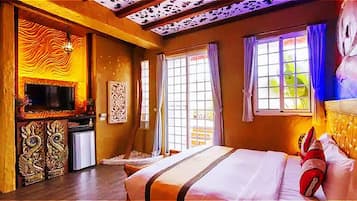 Individually furnished, blackout drapes, free WiFi, bed sheets