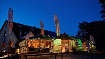 Front of property - evening/night