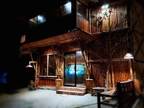 Fachada de la propiedad