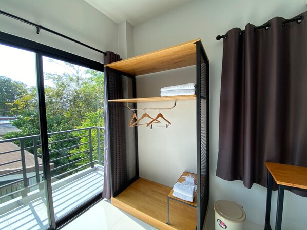 Double room (without Cleaning Service) | ลานระเบียง/นอกชาน