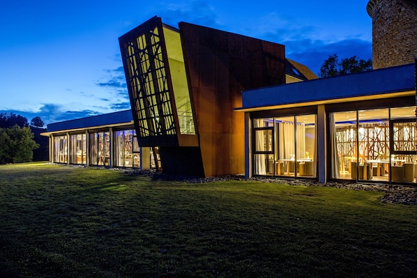 Front of property – evening/night