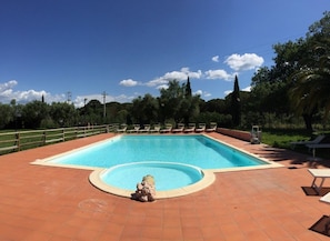 Seasonal outdoor pool