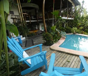Indoor pool, outdoor pool