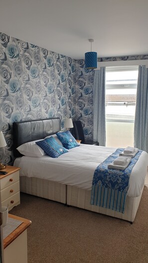 Double Room, Sea View (Small) | Iron/ironing board, free WiFi, bed sheets - Hotel 242 (Blackpool)