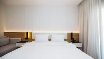 Chambre Triple, balcon, vue mer