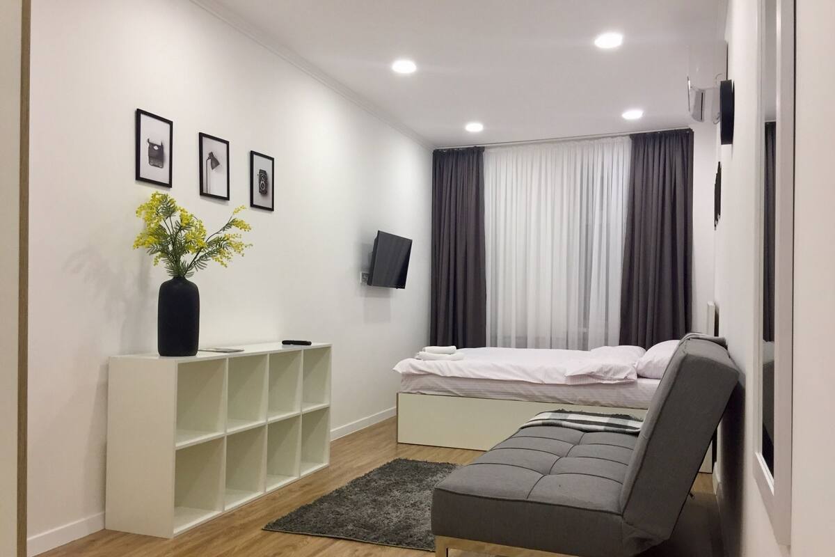 Estudio (Nordlys) | Ropa de cama de alta calidad y sistema de insonorización