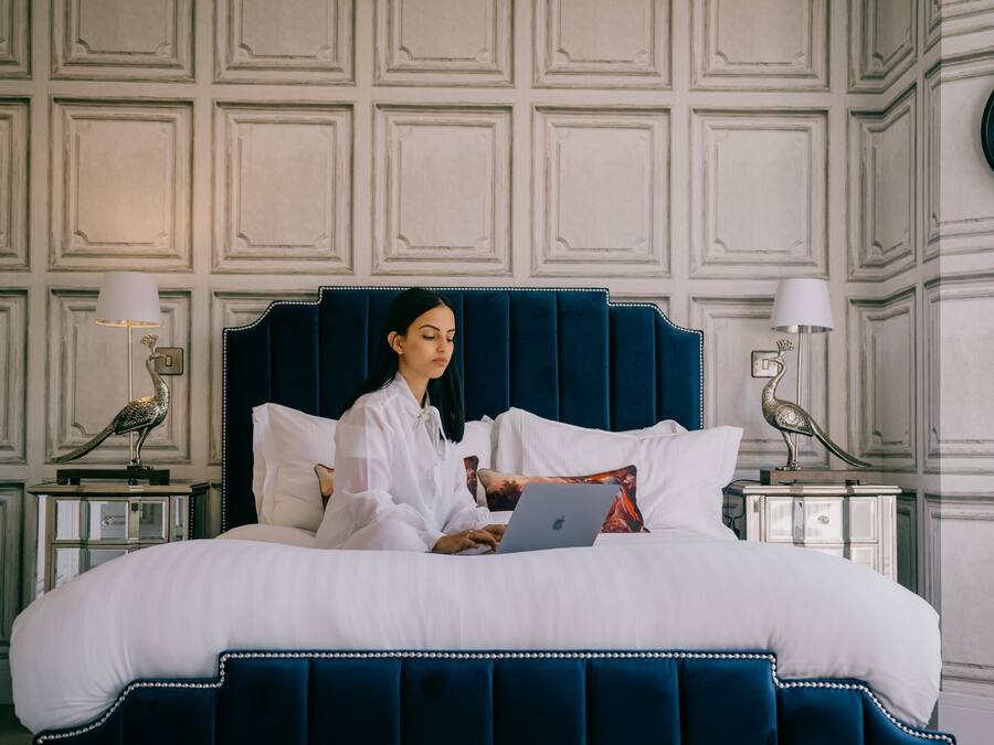 Roupas de cama de algodão egípcio, roupas de cama premium