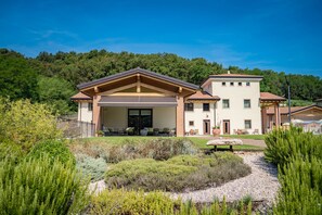 Voorkant van accommodatie