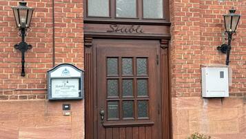 Fassade der Unterkunft