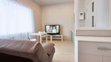 Desk, iron/ironing board, free cots/infant beds, free WiFi