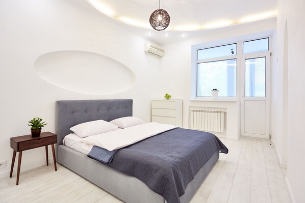 Departamento | Tabla de planchar con plancha, cuna de viaje y wifi gratis 