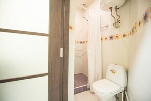 Departamento | Baño | Regadera, secadora de cabello, toallas, jabón 