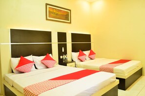 Familie suite | Een bureau, gratis wifi, beddengoed