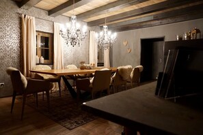 Chalet exclusivo | Servicio de comidas en la habitación