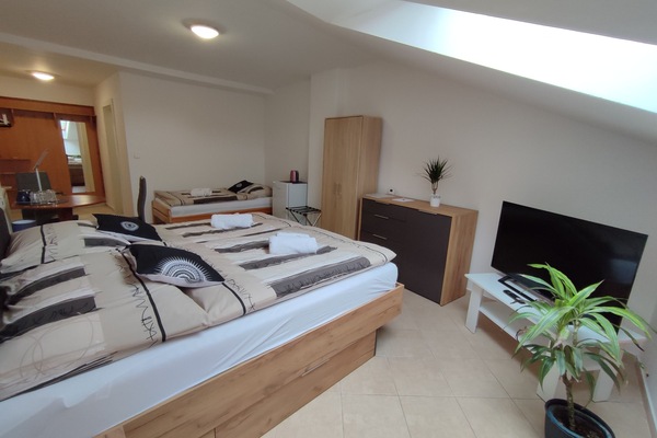 Triple Room | Laptop workspace, iron/ironing board, free WiFi, bed sheets