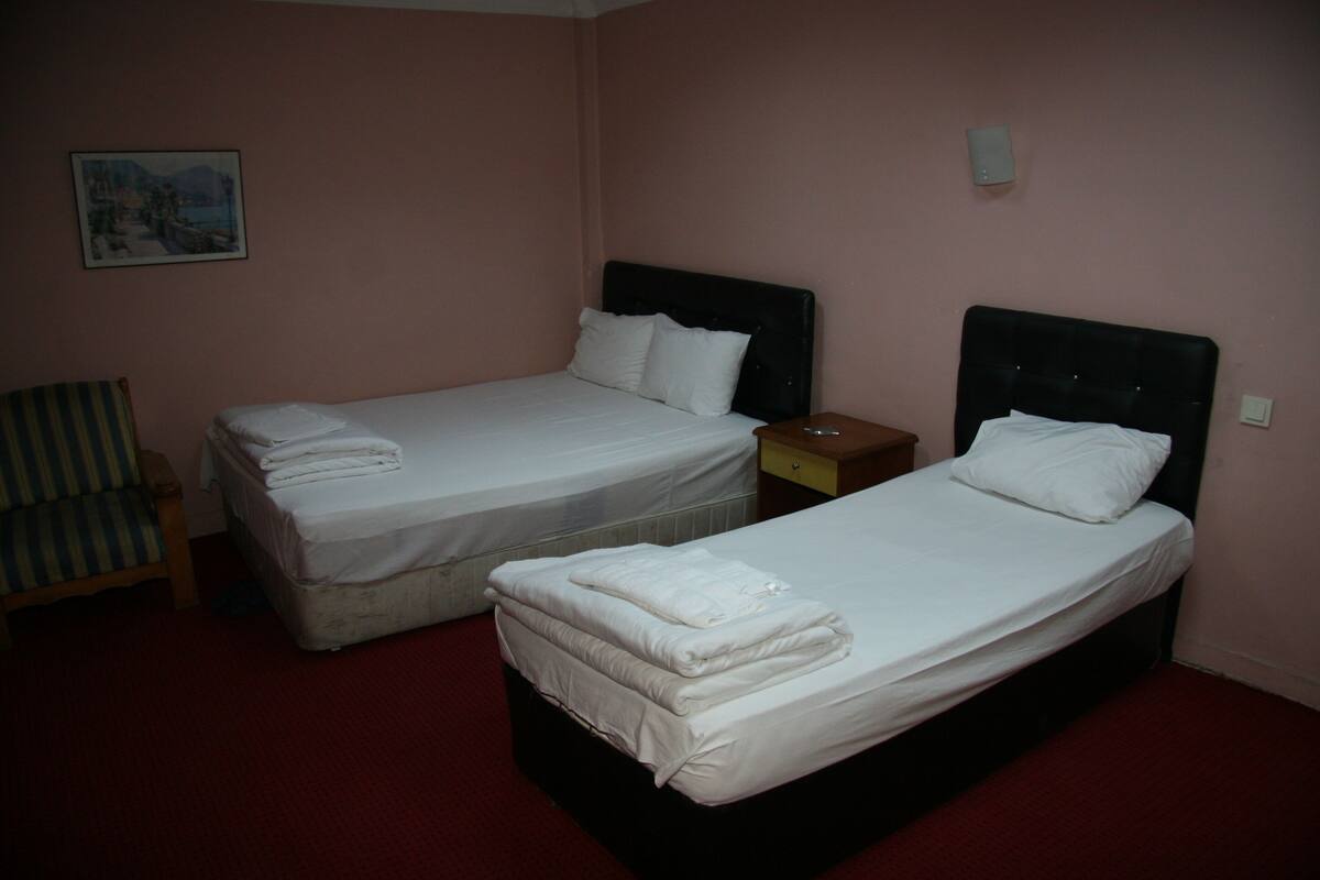 Soundproofing, free WiFi, bed sheets
