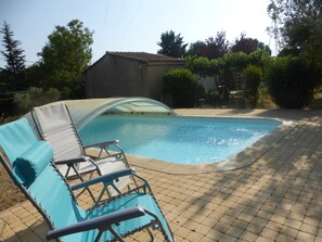 Pool - villa with pool in the heart of Luberon (Maubec)