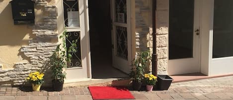 Entrada de la propiedad