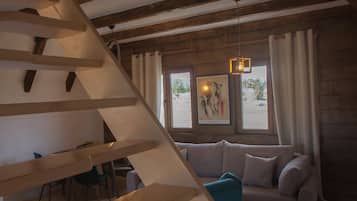 Grand Chalet, Mountain View, Mountainside | Living area | Flat-screen TV