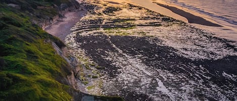 Beach nearby, white sand