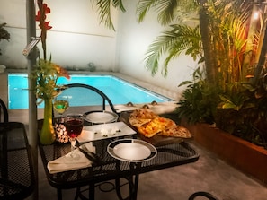 Alberca al aire libre 