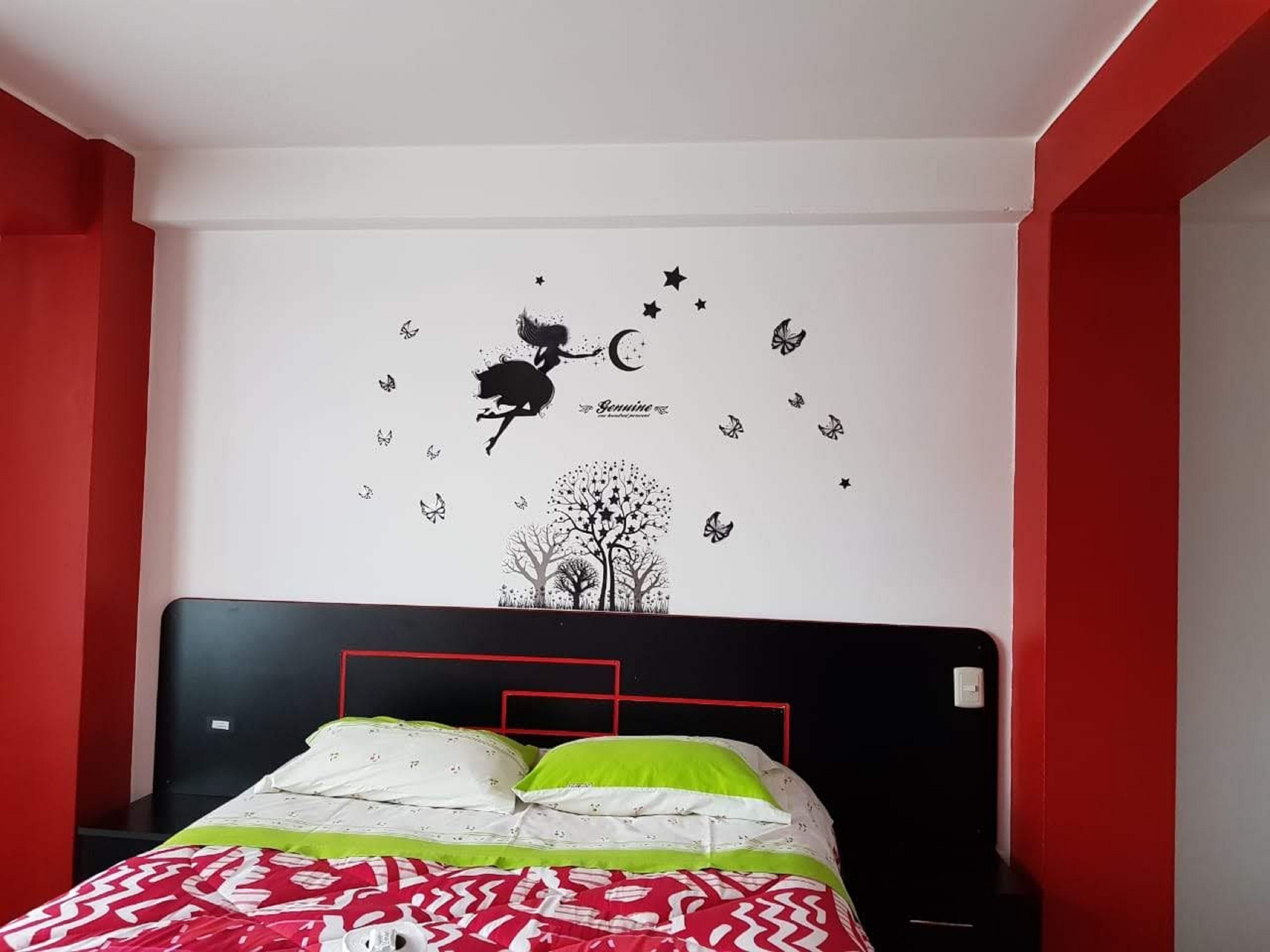 エコノミー ダブルルーム | アイロン / アイロン台、WiFi (無料)、ベッドシーツ