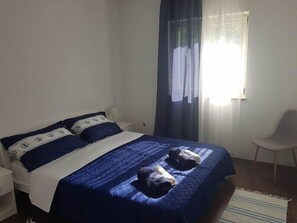 Apartment, 1 Schlafzimmer | Bügeleisen/Bügelbrett, kostenloses WLAN, Bettwäsche