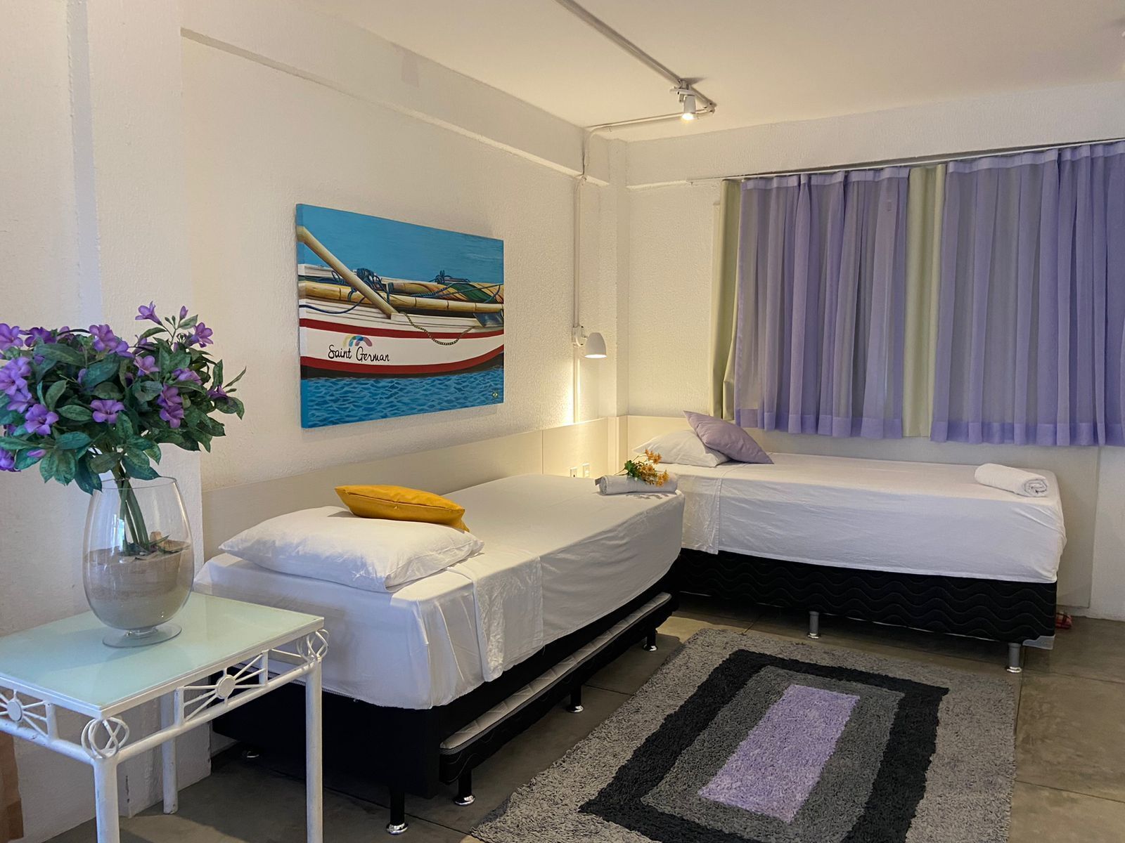 deluxe room (6º pax acomodado em rede) | minibar, free wifi, bed sheets