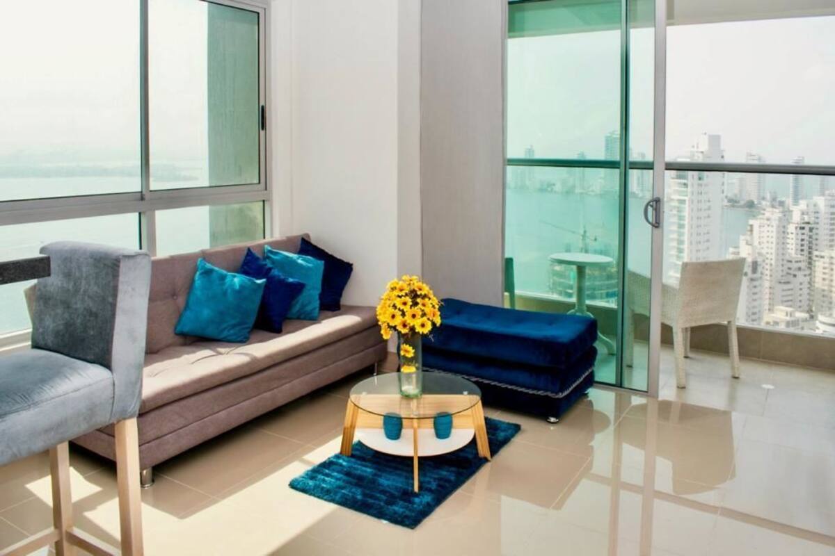 Apartamento, vista para o oceano (3204) | Wi-Fi de cortesia, roupa de cama